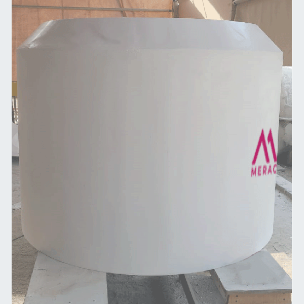 GRP storage tank for industrial application in Qatar.